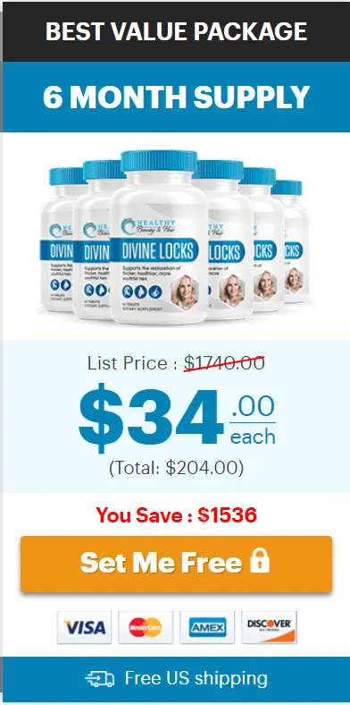 Divine Locks 6 bottle price